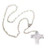 Cashs Ireland, Rosary Pearl Beads With St. Patrick's Crystal Cross -Household Products Shop 24641C a1