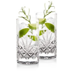 Cashs Ireland, Annestown Hiball Cocktail Glasses, Pair