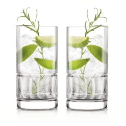 Cashs Ireland, Dunloe Hiball Cocktail Glasses, Pair