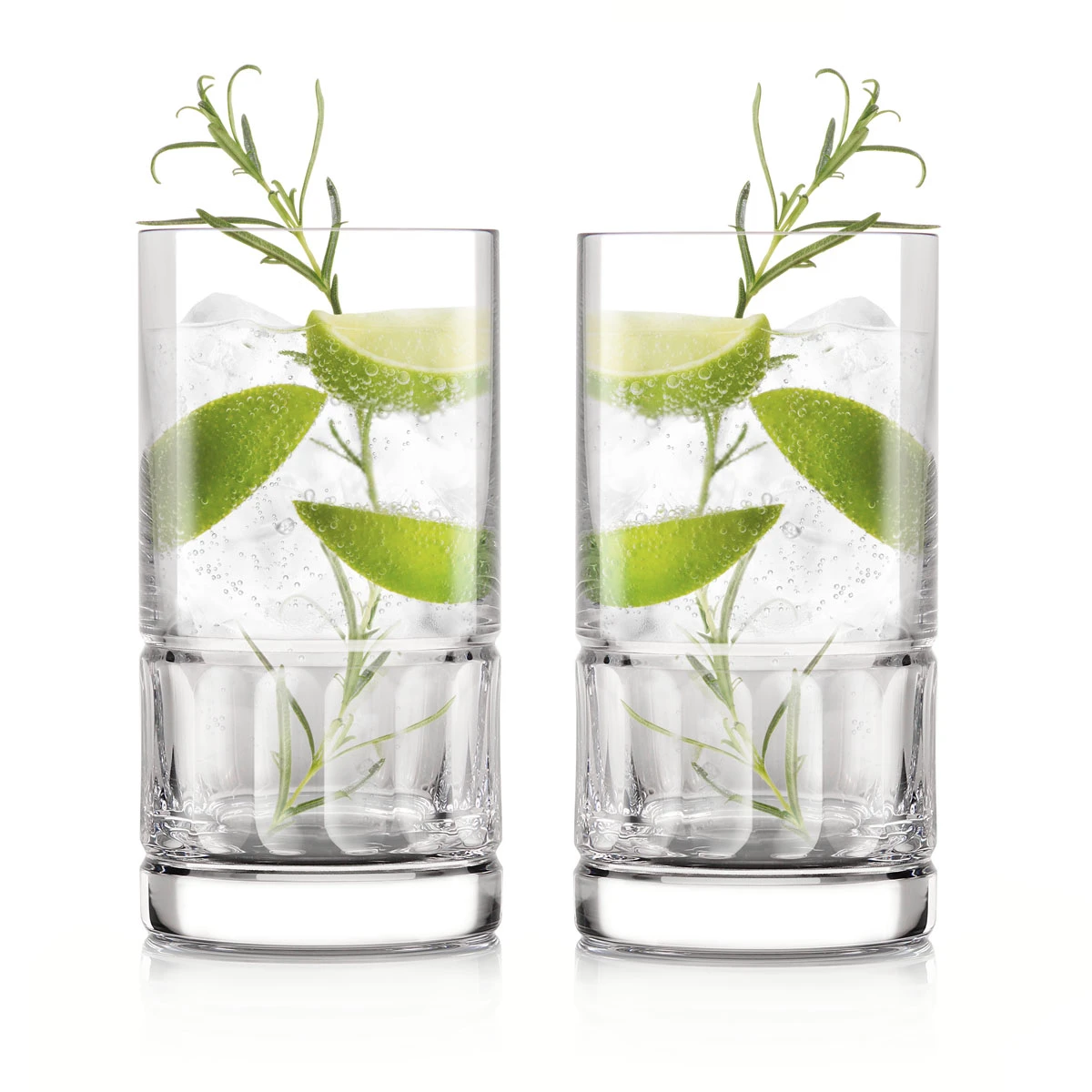 Cashs Ireland, Dunloe Hiball Cocktail Glasses, Pair 3 Cashs Ireland, Dunloe Hiball Cocktail Glasses, Pair