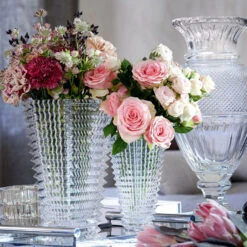 Baccarat Crystal, Eye 11 3/4" Rectangular Vase, Clear -Household Products Shop 2612990B a2