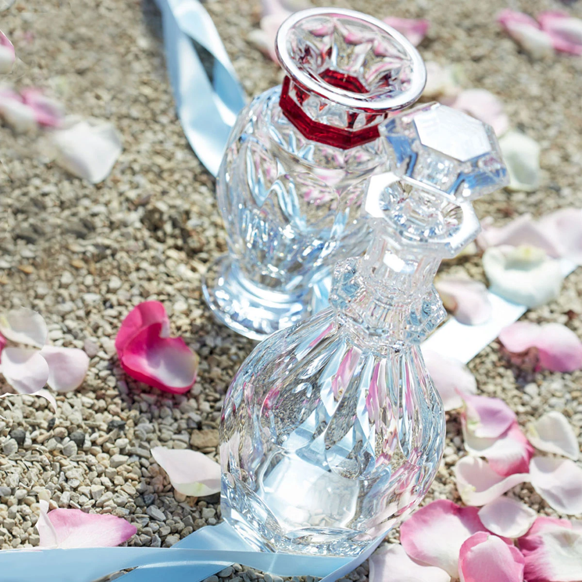 Baccarat Crystal, Harcourt 12.5" Baluster Vase, Red 4 Baccarat Crystal, Harcourt 12.5" Baluster Vase, Red - Image 2