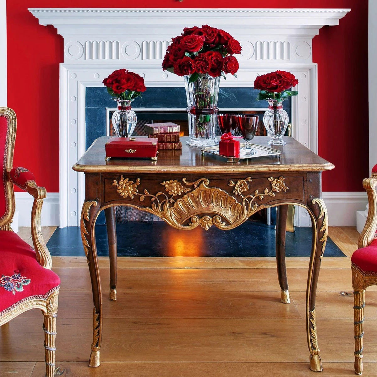 Baccarat Crystal, Harcourt 12.5" Baluster Vase, Red 5 Baccarat Crystal, Harcourt 12.5" Baluster Vase, Red - Image 3