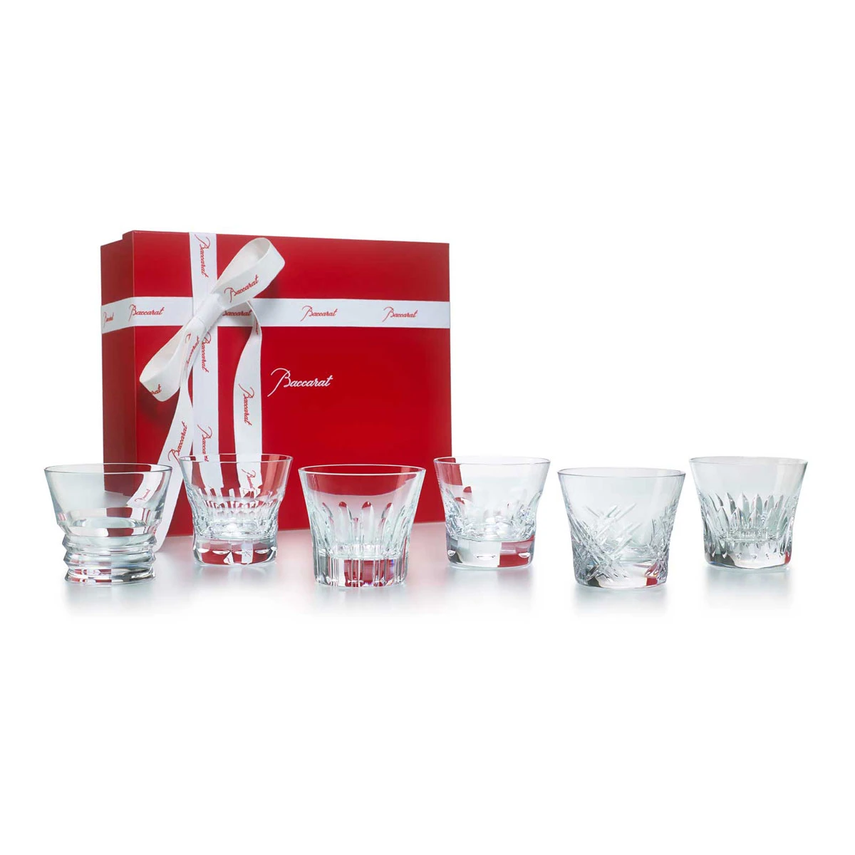 Baccarat Crystal, Everyday Classic Assorted DOF Tumblers, Gift Boxed Set Of Six 6 Baccarat Crystal, Everyday Classic Assorted DOF Tumblers, Gift Boxed Set Of Six - Image 4
