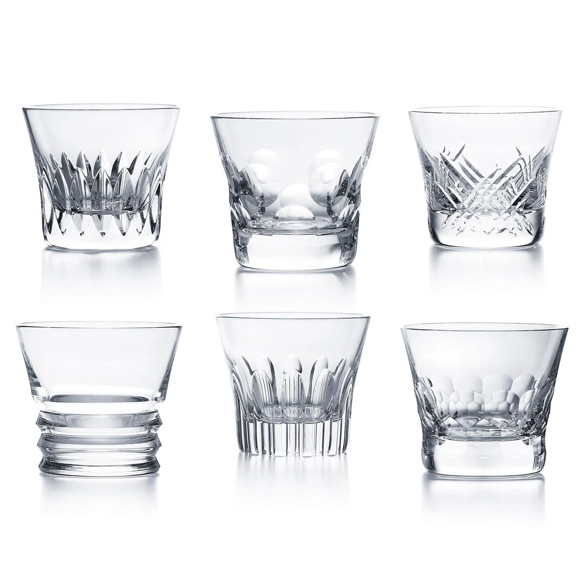 Baccarat Crystal, Everyday Classic Assorted DOF Tumblers, Gift Boxed Set Of Six 7 Baccarat Crystal, Everyday Classic Assorted DOF Tumblers, Gift Boxed Set Of Six - Image 5