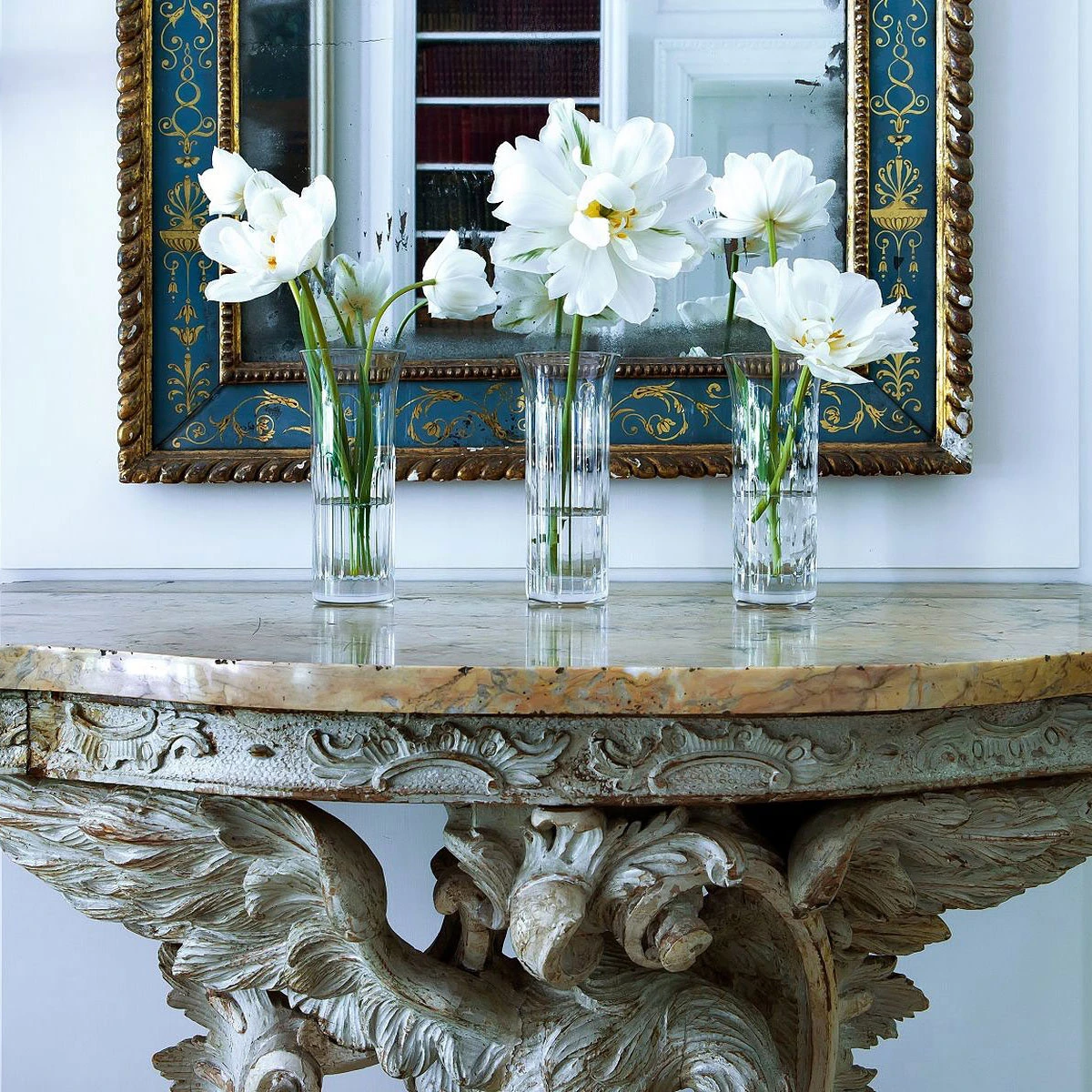 Baccarat Crystal, Flora Bud 7" Vases, Set Of 3 5 Baccarat Crystal, Flora Bud 7" Vases, Set Of 3 - Image 3