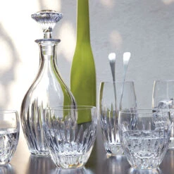 Baccarat Crystal, Massena Large Crystal DOF Tumblers, Pair -Household Products Shop 2811295B a2