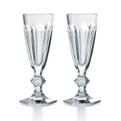 Baccarat Crystal, Harcourt 1841 Champagne Crystal Flute, Pair