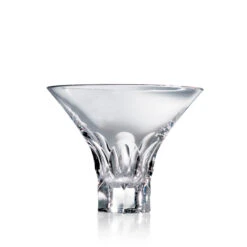 Steuben Tortoise Stemless Martini Glass, Single