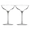 Waterford Crystal, Elegance Saucer Champagne Belle Coupe, Pair -Household Products Shop 40001102 a1
