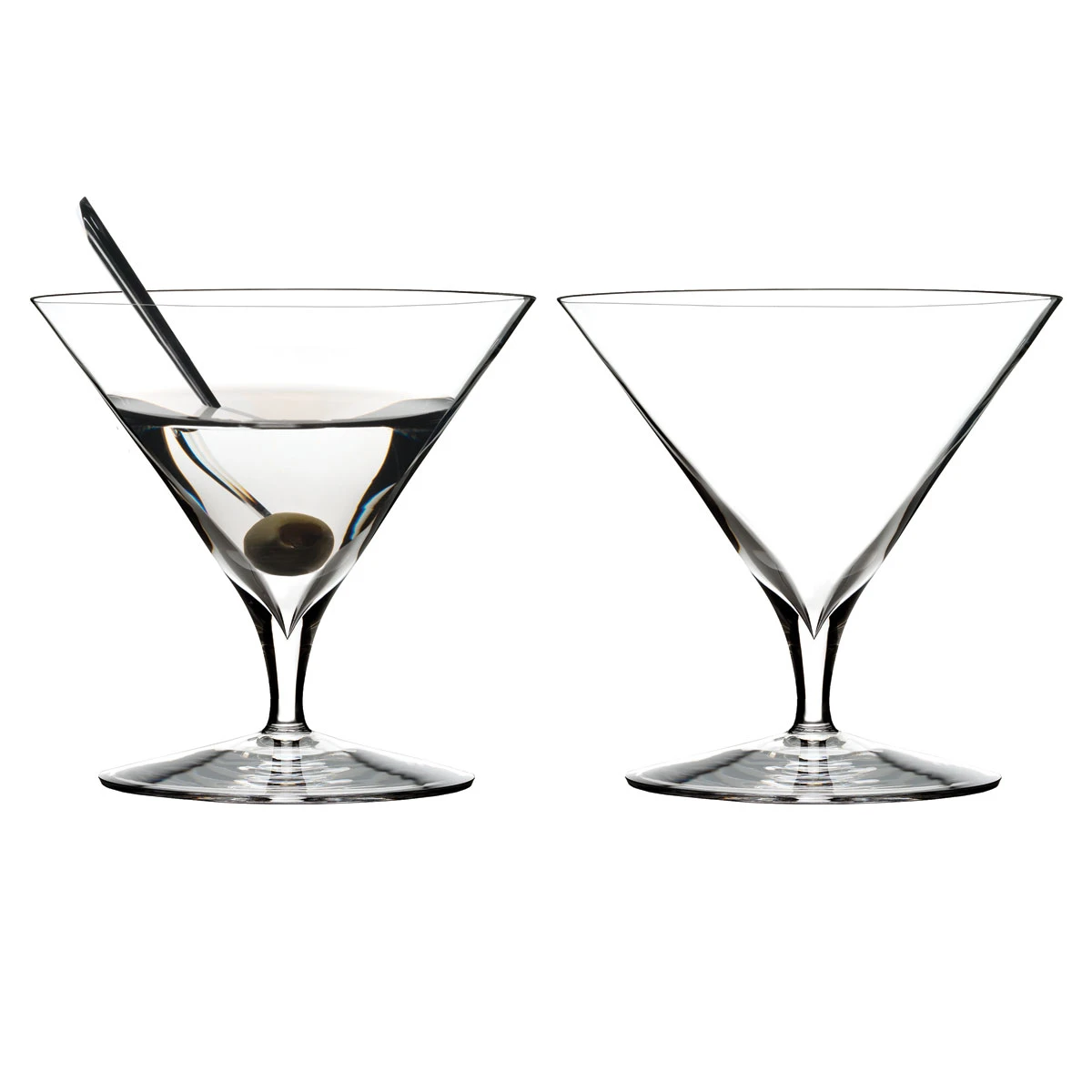 Waterford Crystal, Elegance Martini Glasses, Pair 3 Waterford Crystal, Elegance Martini Glasses, Pair