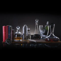 Waterford Crystal, Elegance Tall Crystal Decanter With Round Stopper, Platinum Band 11 Waterford Crystal, Elegance Tall Crystal Decanter With Round Stopper, Platinum Band -Household Products Shop 40001119 w elegancedecanter1200