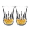 Waterford Crystal Lismore Flared Sipping Whiskey Tumbler, Pair