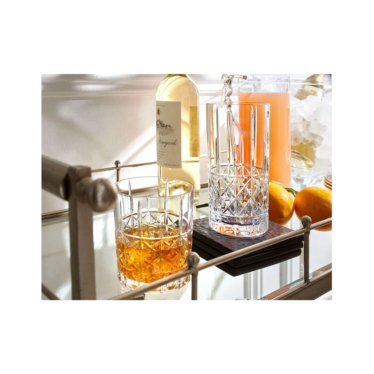 Marquis By Waterford Crystal, Brady Crystal Hiball, Set Of Four 4 Marquis By Waterford Crystal, Brady Crystal Hiball, Set Of Four - Image 2