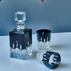 Waterford Lismore Black DOF Tumblers, Pair -Household Products Shop 40021871 a3