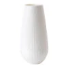 Wedgwood China 11.8" White Folia Tall Vase -Household Products Shop 40032147 a1