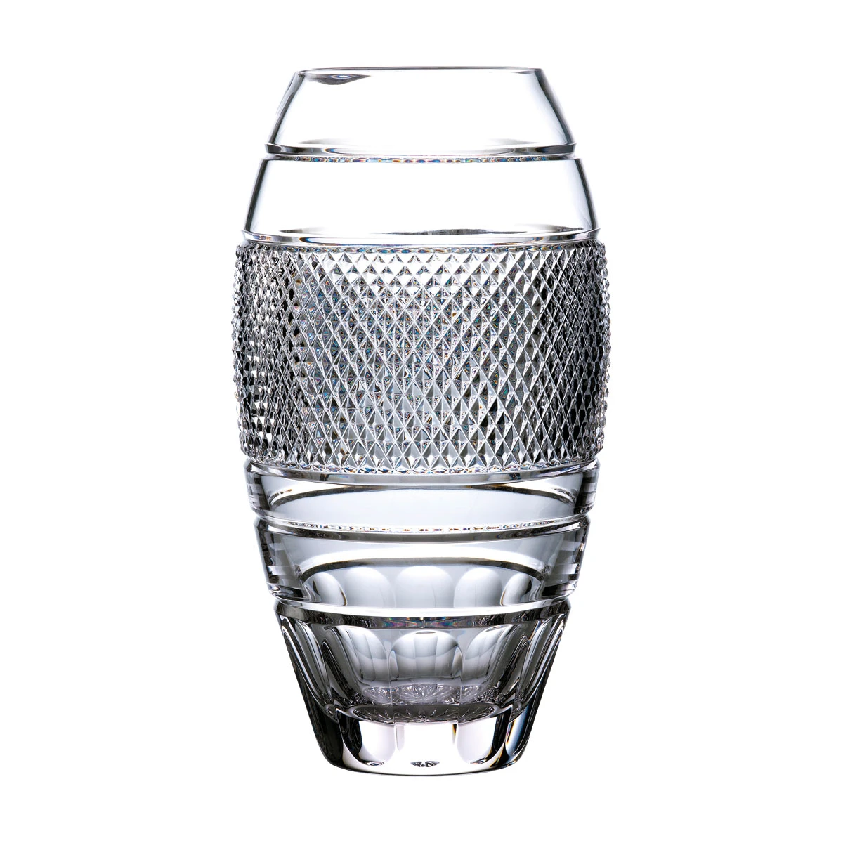 Waterford Crystal Mastercraft Copper Coast Vase 13", Limited Edition 3 Waterford Crystal Mastercraft Copper Coast Vase 13", Limited Edition
