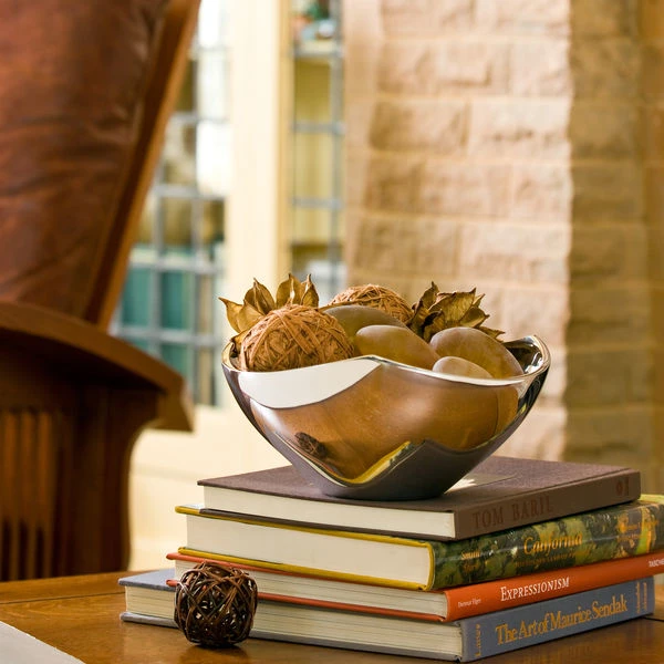 Nambe Metal Tri-Corner Bowl, 3 Qt 4 Nambe Metal Tri-Corner Bowl, 3 Qt - Image 2