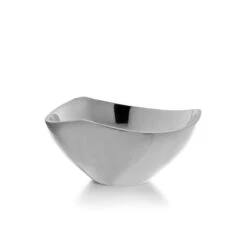 Nambe Metal Tri-Corner 1 Quart Bowl