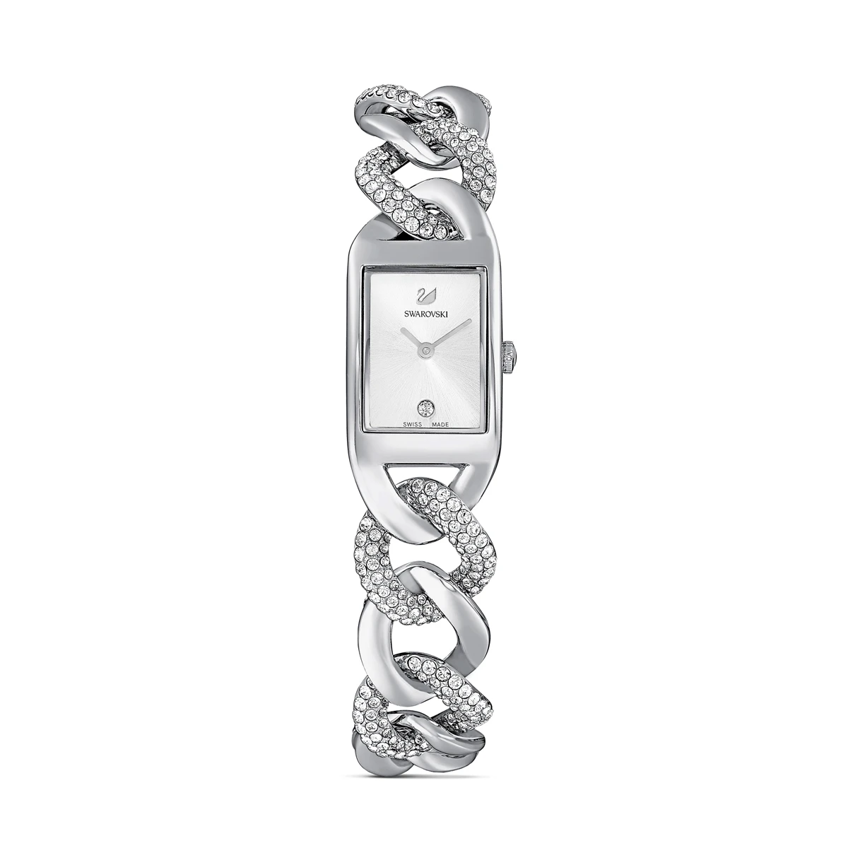 Swarovski Women's Watch Cocktail Stainless Steel Shiny White 3 Swarovski Women's Watch Cocktail Stainless Steel Shiny White