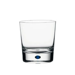 Orrefors Crystal, Intermezzo Blue Crystal DOF Tumbler Blue, Single
