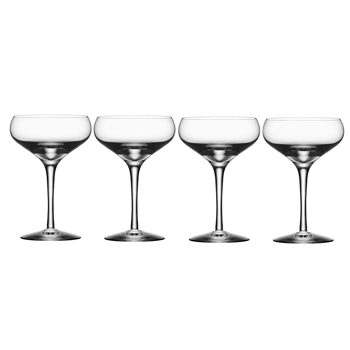Orrefors More Coupe Set Of Four 4 Orrefors More Coupe Set Of Four - Image 2