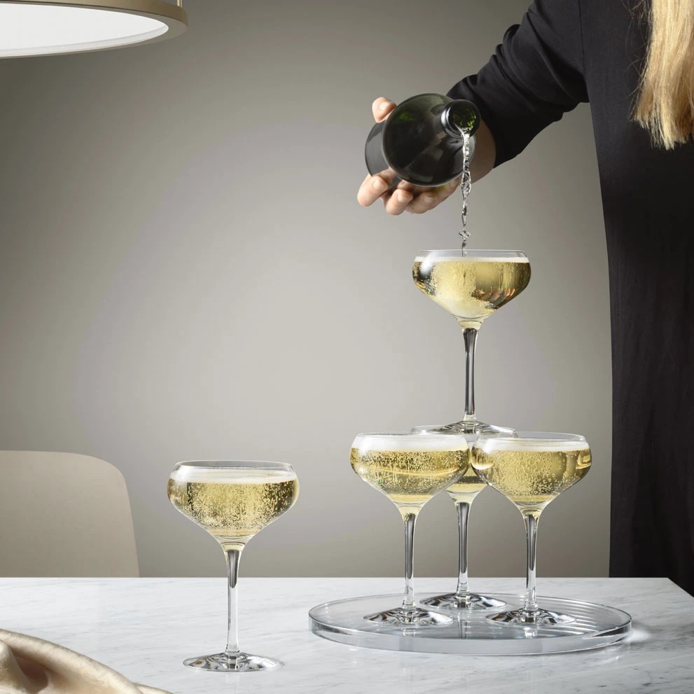 Orrefors More Coupe Set Of Four 5 Orrefors More Coupe Set Of Four - Image 3