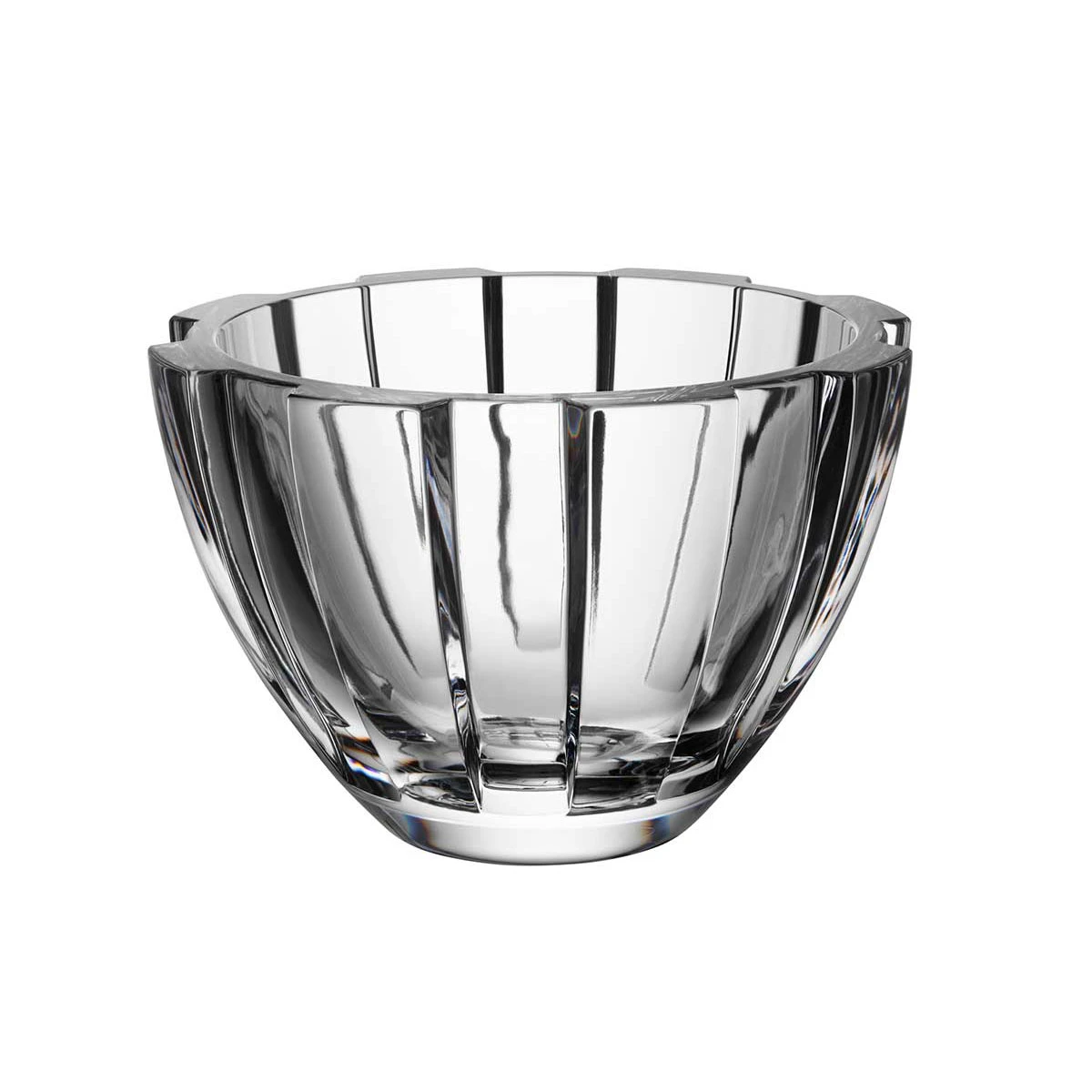 Orrefors Crystal, Revolution 6 3/4" Crystal Bowl 3 Orrefors Crystal, Revolution 6 3/4" Crystal Bowl