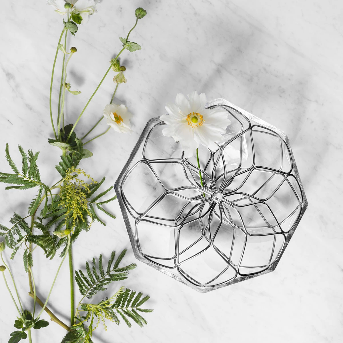 Orrefors Bloom 9" Wide Vase 4 Orrefors Bloom 9" Wide Vase - Image 2