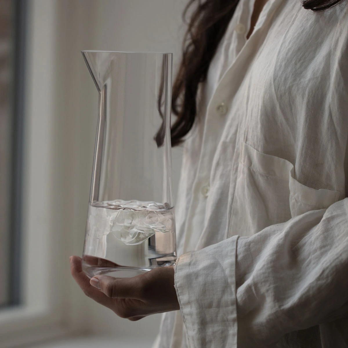 Orrefors Informal Wine Carafe With Bowl Clear 5 Orrefors Informal Wine Carafe With Bowl Clear - Image 3