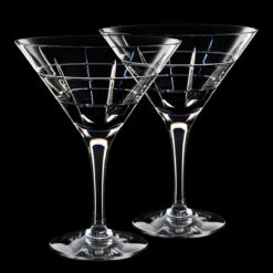 Orrefors Crystal, Street Crystal Martini, Pair -Household Products Shop 6540106 a4