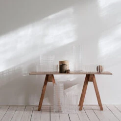 Orrefors Cut In Number Checker 13" Vase Large -Household Products Shop 6552527 a3