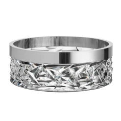 Orrefors Crystal, 8.5" Carat Crystal Bowl