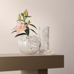 Orrefors Carat Upper Cut Globe 9.75" Vase -Household Products Shop 6590133 a3