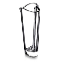 Orrefors Crystal, Heart Bud 8.2" Crystal Vase