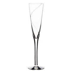 Kosta Boda Line Champagne Flute, Single