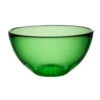 Kosta Boda 8 1/2" Bruk Crystal Serving Bowl, Green -Household Products Shop 7051805 a1