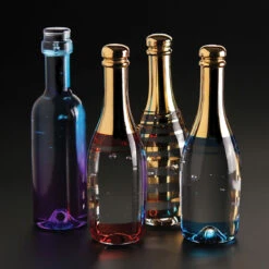 Kosta Boda Celebrate Crystal Champagne Bottle, Gold 7 Kosta Boda Celebrate Crystal Champagne Bottle, Gold -Household Products Shop 7091303 kb bottles a1