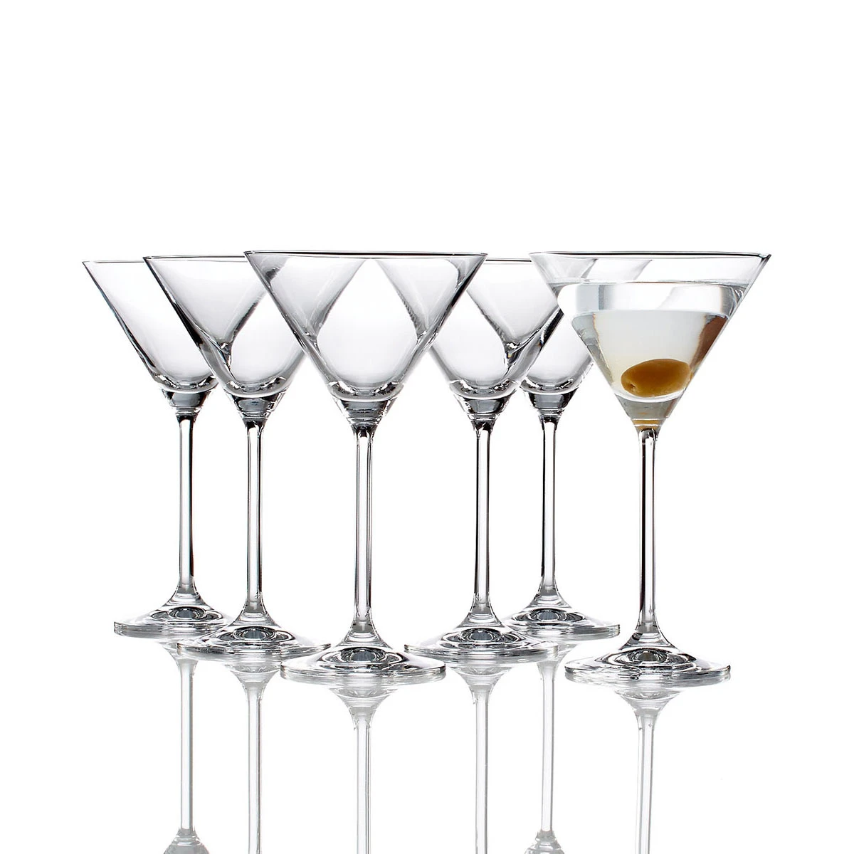 Lenox Tuscany Classics, Cocktail Martini Glasses, Set Of Six 2 Lenox Tuscany Classics, Cocktail Martini Glasses, Set Of Six