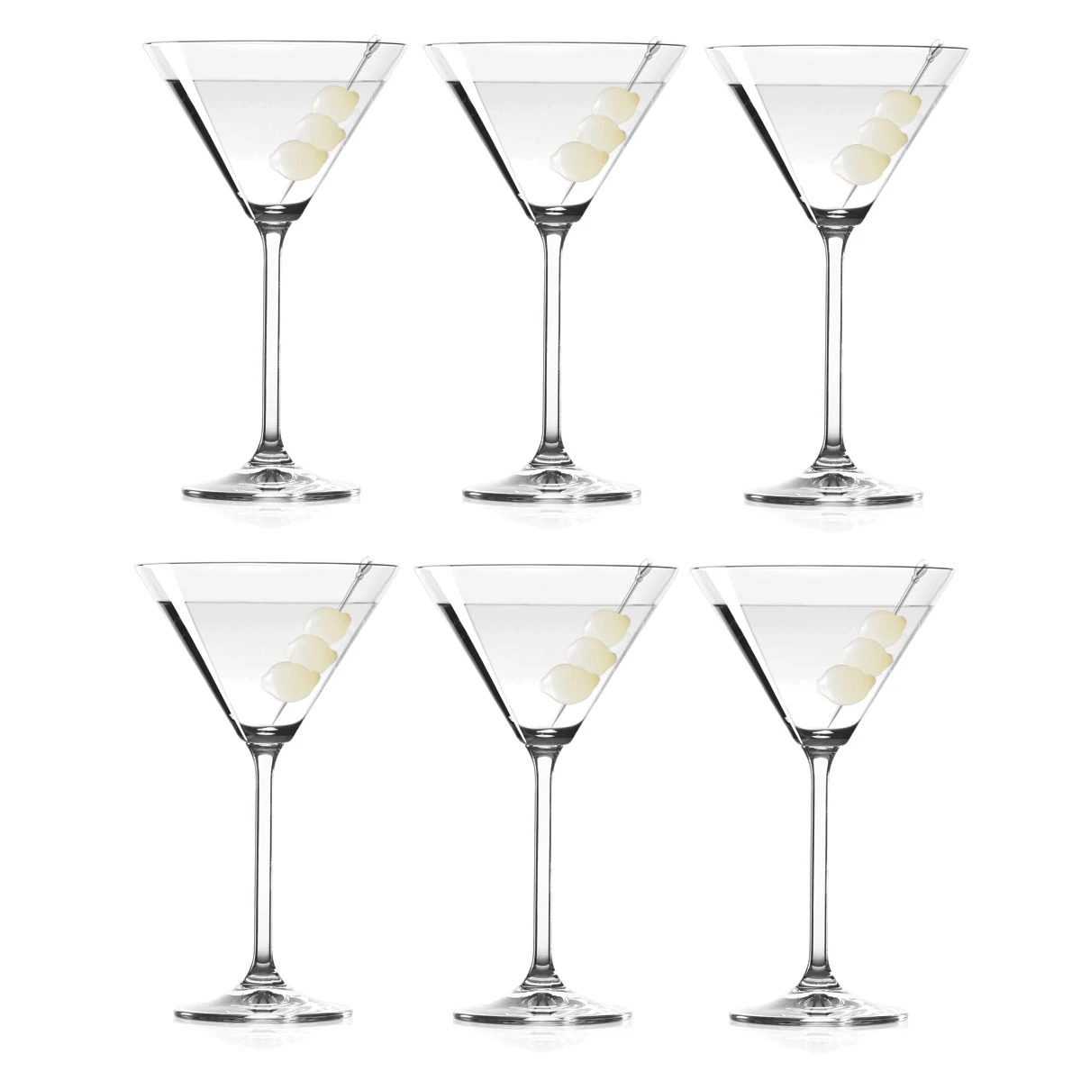 Lenox Tuscany Classics, Cocktail Martini Glasses, Set Of Six 4 Lenox Tuscany Classics, Cocktail Martini Glasses, Set Of Six - Image 3