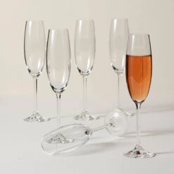 Lenox Tuscany Classics Party Champagne Flutes, Set Of Six 9 Lenox Tuscany Classics Party Champagne Flutes, Set Of Six -Household Products Shop 845276L a3