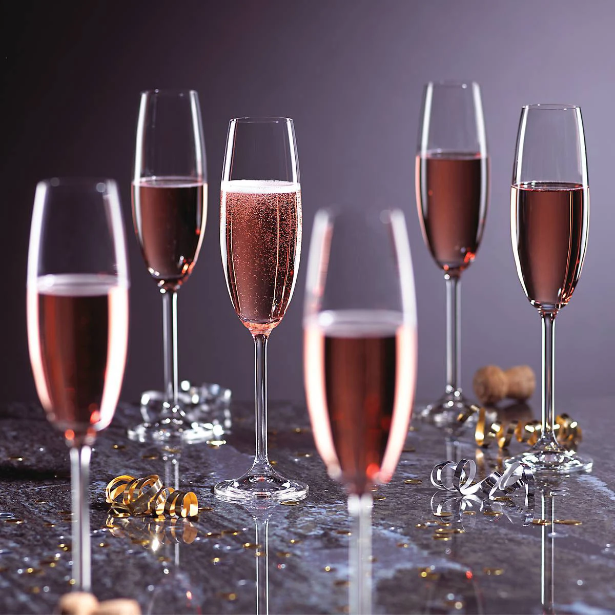 Lenox Tuscany Classics Party Champagne Flutes, Set Of Six 7 Lenox Tuscany Classics Party Champagne Flutes, Set Of Six - Image 5