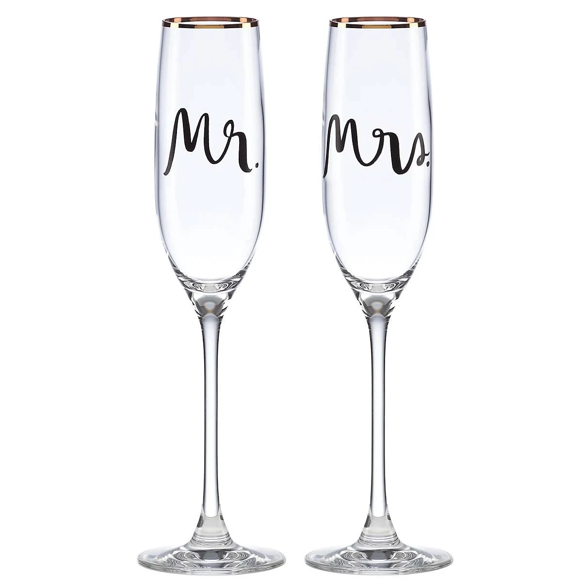 Kate Spade New York, Lenox Bridal Party, Mr And Mrs Toasting Flutes, Set 3 Kate Spade New York, Lenox Bridal Party, Mr And Mrs Toasting Flutes, Set