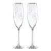 Lenox Silver Peony Crystal Toasting Flutes, Pair 1 Lenox Silver Peony Crystal Toasting Flutes, Pair -Household Products Shop 886922L a1