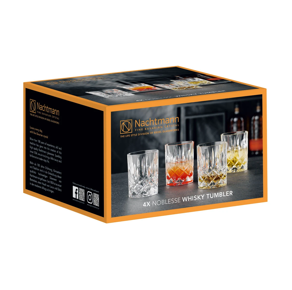 Nachtmann Noblesse Whiskey, Set Of Four 5 Nachtmann Noblesse Whiskey, Set Of Four - Image 3