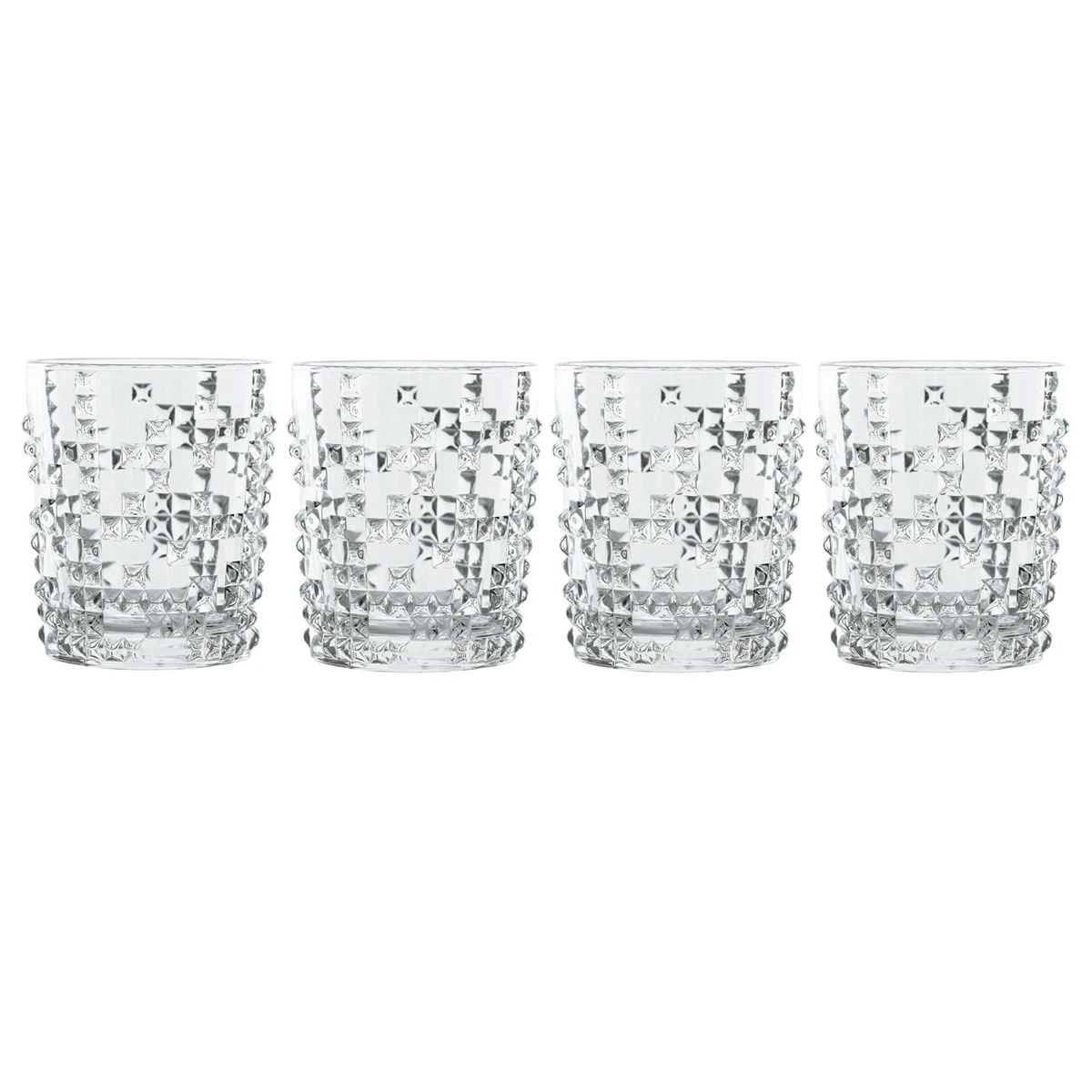 Nachtmann Punk Whiskey Tumbler, Set Of 4 3 Nachtmann Punk Whiskey Tumbler, Set Of 4