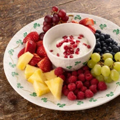 Belleek Shamrock Chip And Dip Set 7 Belleek Shamrock Chip And Dip Set -Household Products Shop B1330 a3