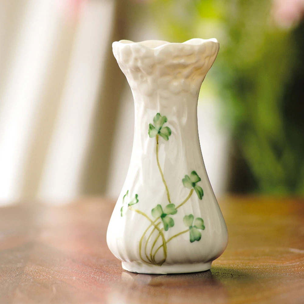 Belleek China 4 1/2" Daisy Toy Spill Vase 3 Belleek China 4 1/2" Daisy Toy Spill Vase