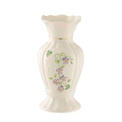Belleek China Irish Flax 7" Vase -Household Products Shop B4480 a1