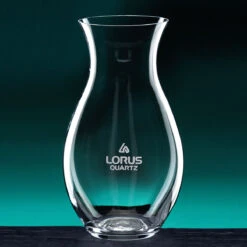 Crystal Blanc, Personalize! 10" Erika Crystal Vase 7 Crystal Blanc, Personalize! 10" Erika Crystal Vase -Household Products Shop CB825 a1